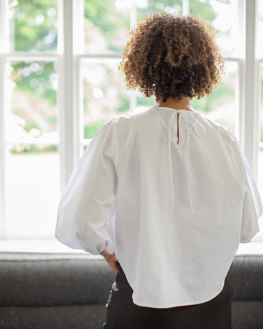 Penelope Shirt - White - Chalk