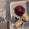 Enamelled Peony Tray - Small - Boncoeurs