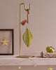Perforated Leaf Foil Ornament