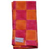 Pink and Yolk Checkerboard Napkins - Set of Four