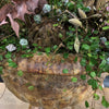 Urn Planter with Rusted Copper Finish - Two Size Options