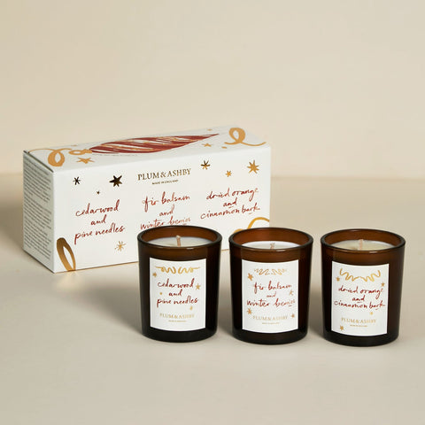 Plum & Ashby Winter Votive Gift Set