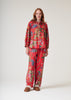 Primula Berry Poplin Pyjama Set - One Hundred Stars