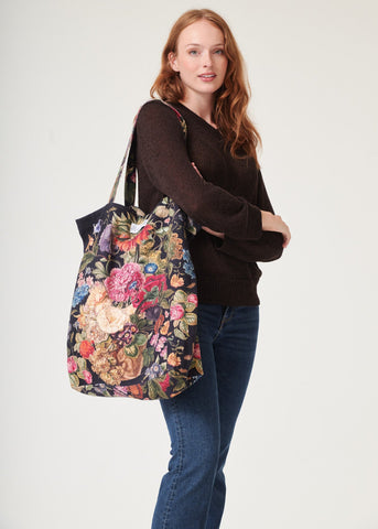 Canvas Bag - Primula Black - One Hundred Stars