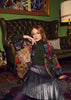 Primula Black Crepe Kimono - One Hundred Stars