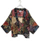 Primula Black Crepe Kimono - One Hundred Stars