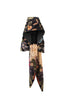 Primula Black Velvet Hood - One Hundred Stars