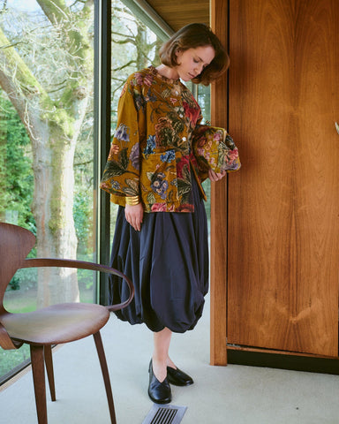 Primula Gold Velvet Jacket - One Hundred Stars