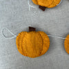 Handmade Felt Pumpkin Garland - Fairtrade