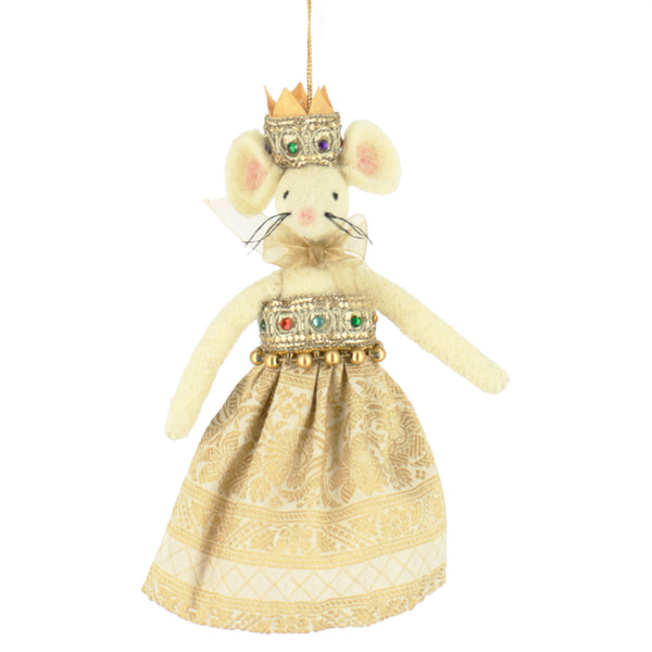 Queen Marigold Mouse Hanging Decoration