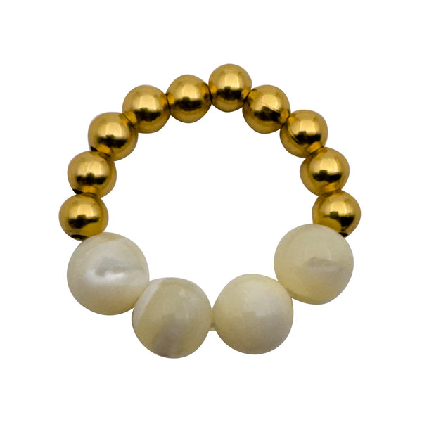 Ring Bo - Mother of Pearl - Ibu Jewels