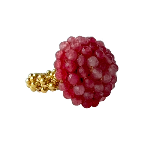 Ring Lola - Pink Opal - Ibu Jewels