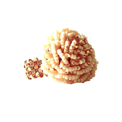 Ring Rose - Antique Beige - Ibu Jewels