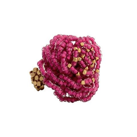 Ring Rose - Fuchsia - Ibu Jewels