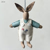 Hanging Felt Rabbit - Various Options - 18cm