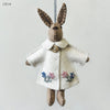 Hanging Felt Rabbit - Various Options - 18cm