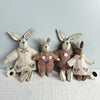 Hanging Felt Rabbit - Various Options - 18cm
