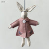 Hanging Felt Rabbit - Various Options - 18cm