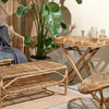 Folding Rattan Tray Table