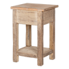 Rustic Reclaimed Wood Bedside Table
