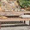 Reclaimed Wood and Iron Outdoor Table - Two Sizes