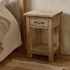 Rustic Reclaimed Wood Bedside Table
