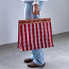 Recycled Material Large Shopping Bag
