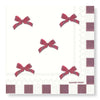 Red Velvet Paper Napkins - Cocktail