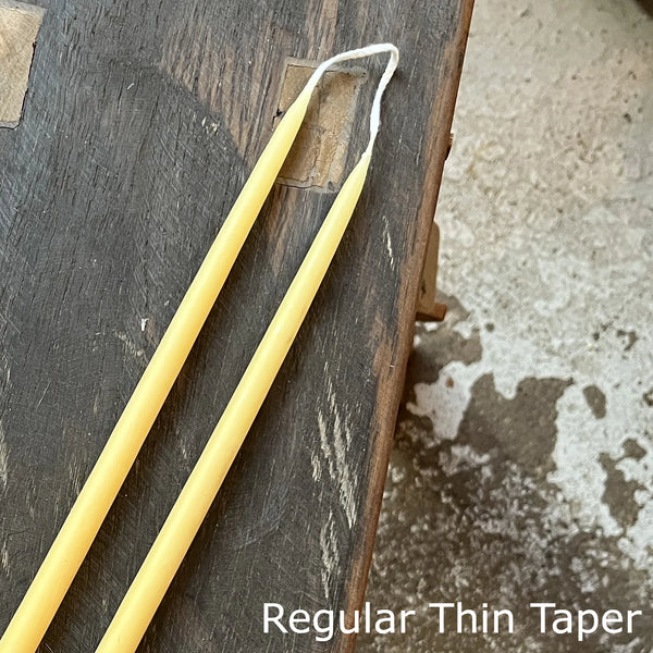 Pure Hand-dipped Beeswax Taper Candle