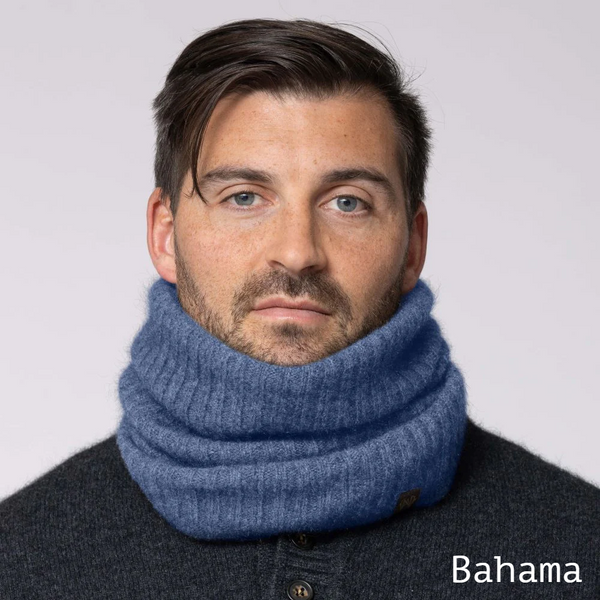 Noble Wilde Possum Merino Rib Neck Warmer Bahama