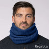 Noble Wilde Possum Merino Rib Neck Warmer Regatta
