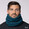 Noble Wilde Possum Merino Rib Neck Warmer Tui