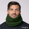 Noble Wilde Possum Merino Rib Neck Warmer Jungle