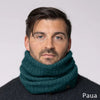 Noble Wilde Possum Merino Rib Neck Warmer Paua