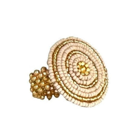 Ring Anna - Antique Beige - Ibu Jewels
