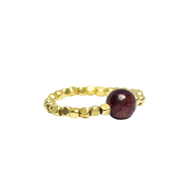 Ring Peggy - Garnet - Ibu Jewels