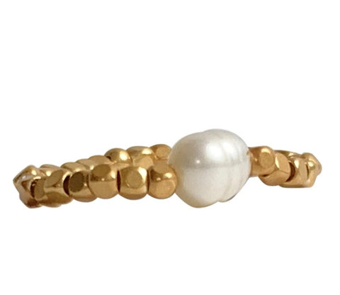 Ring Peggy - Pearl - Ibu Jewels