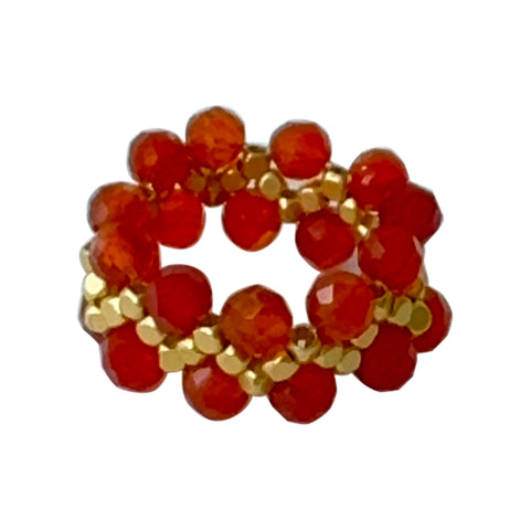 Ring Ziggy - Carnelian - Ibu Jewels