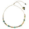 Ritz Emerald and Tourmaline Bracelet - Sophie Deschamps Bijoux