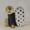 Round Enamel Tray - Eye