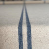 Rustic Stripe Grainsack Table Runner - Navy, Red, Grey or Natural
