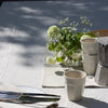 Rustic Stripe Grainsack Table Runner - Navy, Red, Grey or Natural