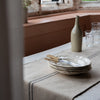 Rustic Stripe Grainsack Table Runner - Navy, Red, Grey or Natural