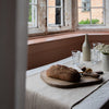 Rustic Stripe Grainsack Table Runner - Navy, Red, Grey or Natural