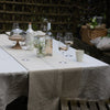 Rustic Stripe Grainsack Table Runner - Navy, Red, Grey or Natural