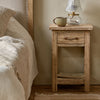 Rustic Reclaimed Wood Bedside Table