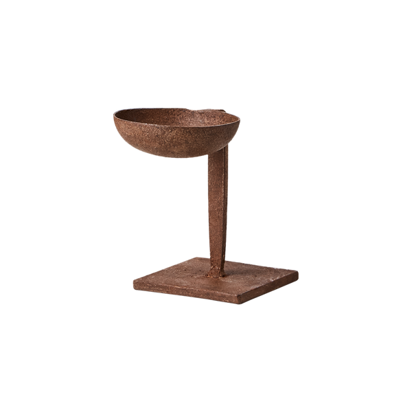 Rusty Iron Tealight Stand - Two Size Options