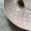 Wonki Ware Medium Spaghetti Bowl - Pink Lace