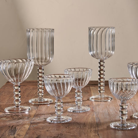 Grooved and Ribbed Borosilicate Glassware