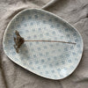 Wonki Ware Large Meat Platter - Duck Egg Lace C
